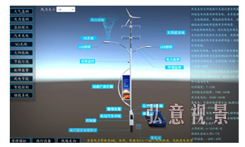 智慧路燈VR