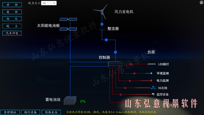 智慧路燈VR